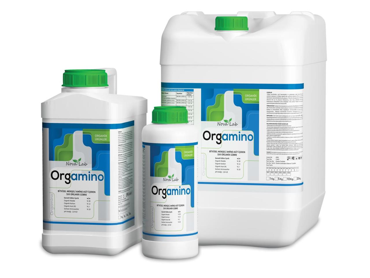 ORGAMİNO Düşük Ph Amino Asit Gübre  20 Kg